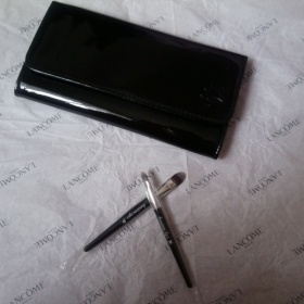 Černá kosmetická taštička Lancome