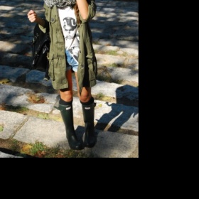 S čím kombinovat kabát typu parka?