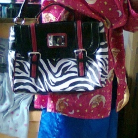 Zebří Kabelka vintage