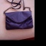 Fialová crossbody kabelka Takko - foto č. 2