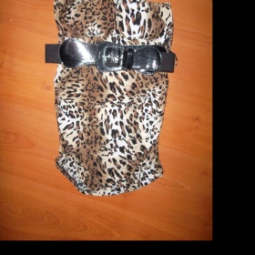 Hnědý tygrovaný topík nebo minišatičky - foto č. 1