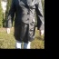 Černý jarní nepromokavý kabátek - foto č. 2