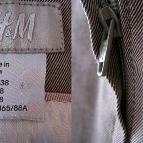 Šaty v pískové barvě z HM