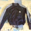 Černá, lesklá saténocvá bundička Adidas - foto č. 2