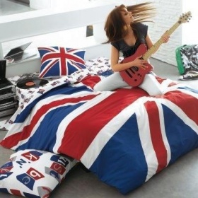 Povlečení s anglickou vlajkou