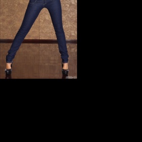 Vysoké "korzetové" džíny