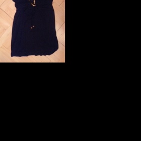 Černá tunika se zlatými plíšky  Jennyfer