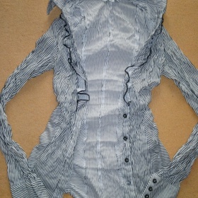 Košile šedo bílé černá tally weijl