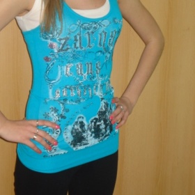 Tílko tyrkysové Zarga