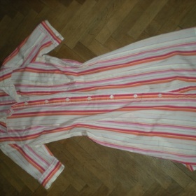 Pruhované košilové šaty H&M