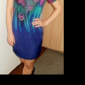 Barevné letní šaty ze zahraničí