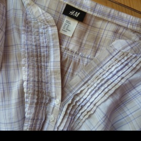 Kostkovaná košile H&M s krátkým rukávem - foto č. 1
