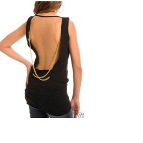 Top s holými zády - foto č. 1