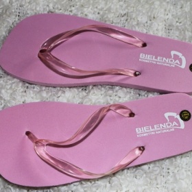 Růžové žabky Bielenda