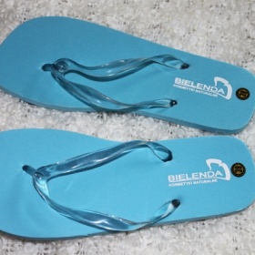 Modré žabky Bielenda