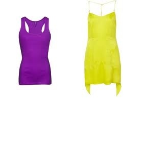 Neonově růžové tričko