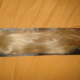 Clip in blond vlasy 70 cm - foto č. 1