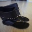 Černé kotníkové sandály - foto č. 2