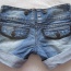 Modré džínsové mini kraťásky Bershka - foto č. 2