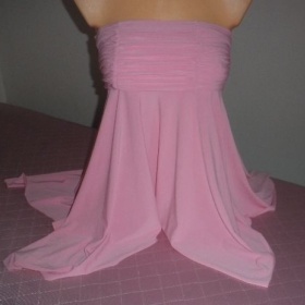 Top (nebo lehčí sukně) růžové barvy - Miel Paris - foto č. 1
