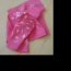 Světle růžový šátek s potiskem znáčků Adidas - foto č. 2