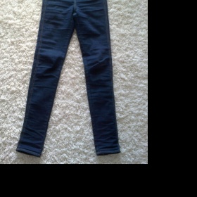 Riflové legíny modré HaM - foto č. 1