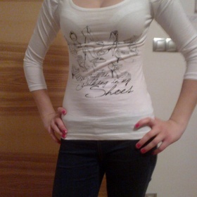 Bílé tričenko z Terranovy