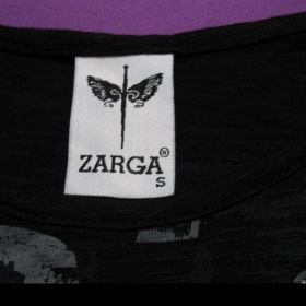 Černé tričko Zarga