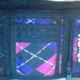 Růžová peněženka house