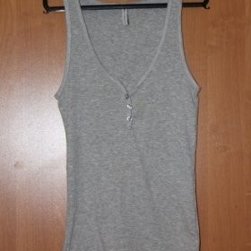 Šedé tílko Fishbone