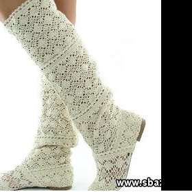 Letní háčkované boty - foto č. 1