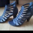 Letní sandálky modré s nádechem šedé Marco Tozzi - foto č. 2