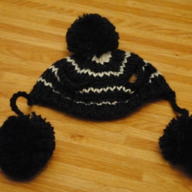 Zimní čepička vel. S pro pejska (čivava, jorkšírek, pražský krysařík...)