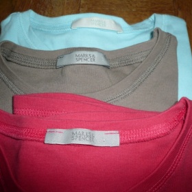 3 trička Marks and Spencer, vel. S