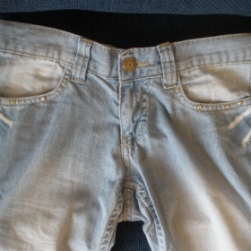 Světlé džíny vel 34/36