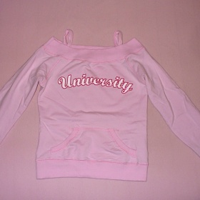 Růžová mikča/tričko, vel. S