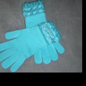 Tyrkysové rukavice Adidas - foto č. 1