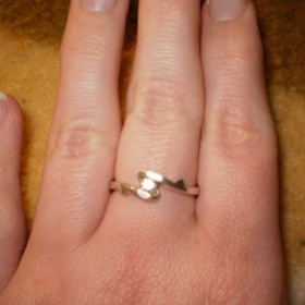 Stříbrný prstýnek 4