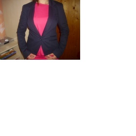 Tmavě hnědé kalhoty Chino