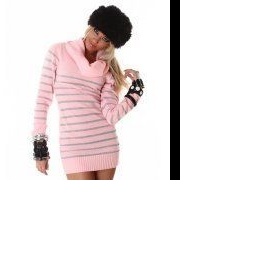 Meruňkový delší svetr/šaty  Funky Diva