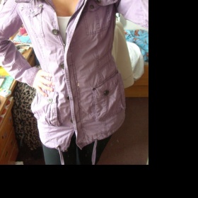 Fialková jarní/podzimní bunda Takko Fashion - foto č. 1