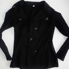 Černá sáčko/bunda