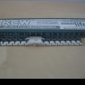 Hodinky s bílým ciferníkem a kamínky Esprit Silver Houston