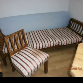 Starožitná sofa s křesílkem - foto č. 1