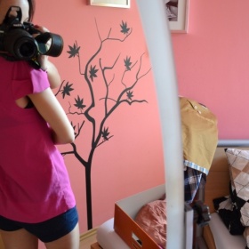 Neonově růžová halenka se zipem Zara - foto č. 1