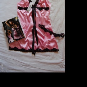 Růžová košilka Livico Corsetti