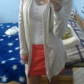 Béžový Cardigan Bershka