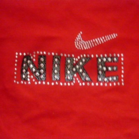 Tričko  Nike v červené barvě - foto č. 1