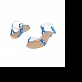 Sandálky s plastovými pásky