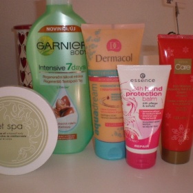 Sada 3x tělové mléko, 2x krém na ruce